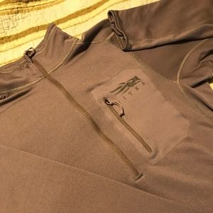 SITKA Core Midweight Zip-T